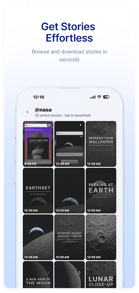 Reel Downloader Android app screenshot 3