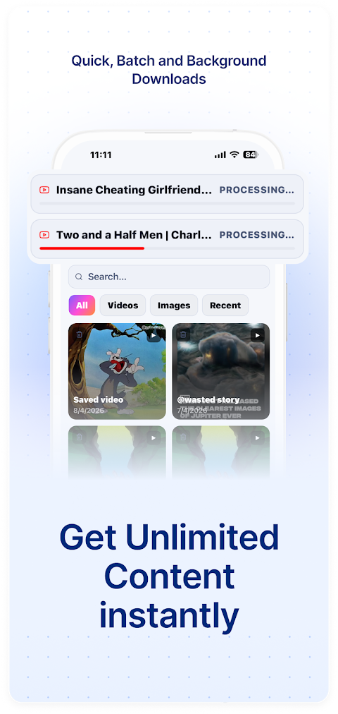Reel Downloader Android app screenshot 4